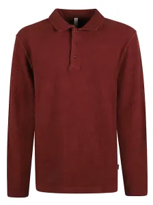 04651 / A TRIP IN A BAG - Long Sleeve Cotton Polo Shirt #1657085