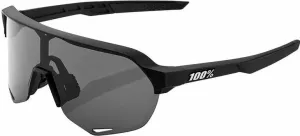 100% S2 Soft Tact Black/Smoke Lens Cycling Glasses