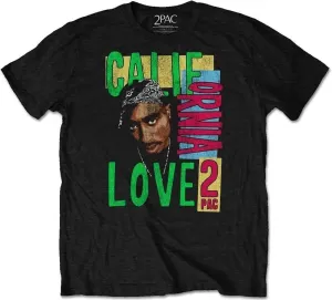 2Pac T-Shirt California Love Unisex Black L