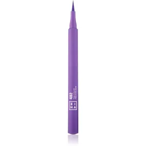 3INA The Color Pen Eyeliner eyeliner pen shade 482 - Purple 1 ml