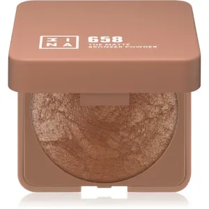 3INA The Bronzer Powder compact bronzing powder shade 658 Matte Sand 7 g