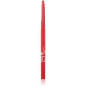 3INA The Automatic Lip Pencil contour lip pencil shade 244 - Red 0,26 g