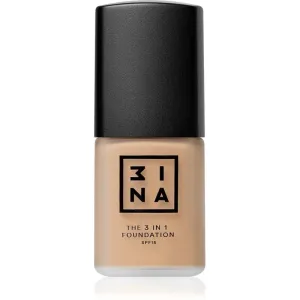 3INA The 3 in 1 Foundation Long-Lasting Foundation SPF 15 Shade 205 30 ml
