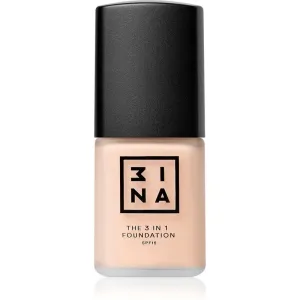 3INA The 3 in 1 Foundation Long-Lasting Foundation SPF 15 Shade 206 30 ml