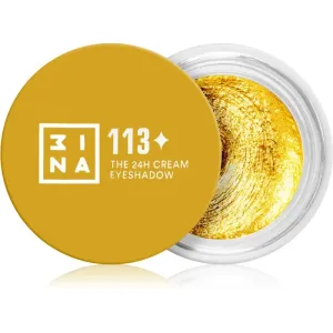 3INA The 24H Cream Eyeshadow creamy eyeshadow shade 113 Gold 3 ml