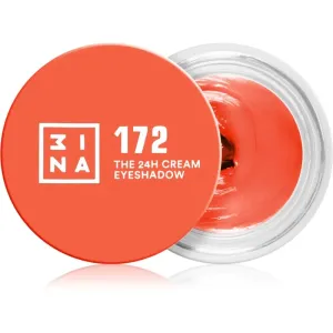 3INA The 24H Cream Eyeshadow creamy eyeshadow shade 172 - Electric Orange 3 ml