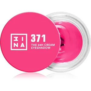 3INA The 24H Cream Eyeshadow creamy eyeshadow shade 371 - Electric Pink 3 ml