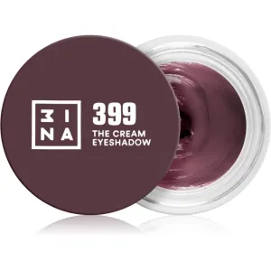 3INA The 24H Cream Eyeshadow creamy eyeshadow shade 399 Burgundy 3 ml