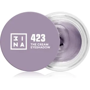 3INA The 24H Cream Eyeshadow creamy eyeshadow shade 423 Lilac 3 ml