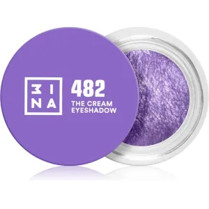 3INA The 24H Cream Eyeshadow creamy eyeshadow shade 482 - Purple 3 ml