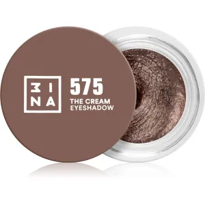 3INA The 24H Cream Eyeshadow creamy eyeshadow shade 575 Brown 3 ml
