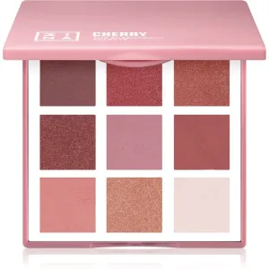 3INA The Color Palette eyeshadow palette shade Cherry 9 g