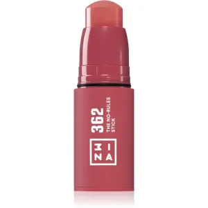 3INA The No-Rules Stick multipurpose eye, lip and cheek pencil shade 362 - Pink 5 g