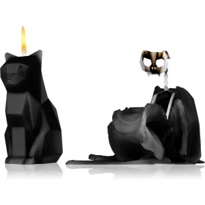 54 Celsius PyroPet KISA (Cat) decorative candle Black 17 cm #245579