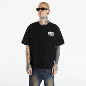 A BATHING APE Hand Draw Bape Relaxed Fit Tee Black #1894225