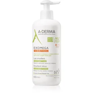 A-Derma Exomega Control body lotion to treat irritation and itching 400 ml