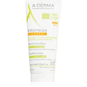 A-Derma Exomega Protecive Body Balm with Long-Lasting Moisturizing Effect For Very Dry Sensitive And Atopic Skin 200 ml