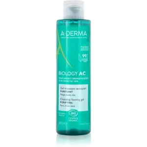 A-Derma Biology purifying foam gel for oily and combination skin 200 ml