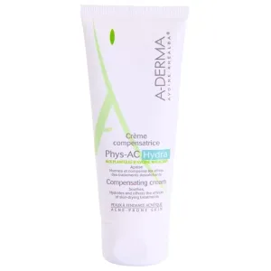 A-Derma Phys-AC Hydra hydrating cleansing cream for skin irritated or dehydrated by acne treatments 40 ml #221768