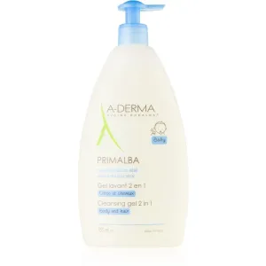 A-Derma Primalba Baby cleansing gel for body and hair for children 750 ml #237184