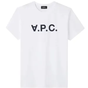 A.P.C Men's V.P.C Logo T-shirt White XL