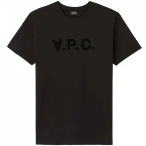A.P.C Men's VPC Logo T-shirt Black L