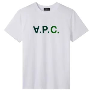 A.p.c Mens Vpc Logo T-shirt White M #682424