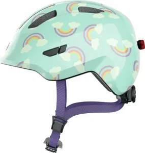 Abus Smiley 3.0 LED Blue Rainbow S Kid Bike Helmet