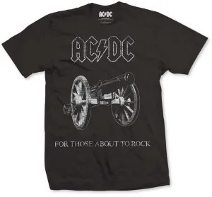 AC/DC T-Shirt About To Rock 2XL Black