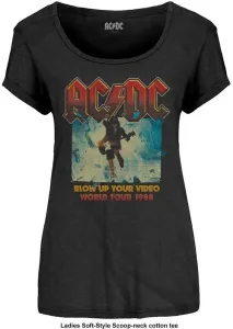 AC/DC T-Shirt Fashion Blow Up Your Video Black M
