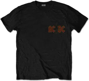 AC/DC T-Shirt Hard As Rock Unisex Black 2XL