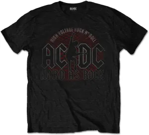 AC/DC T-Shirt Hard As Rock Unisex Black M