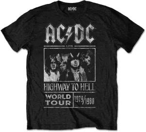 AC/DC T-Shirt Highway to Hell World Tour 1979/1985 Black L