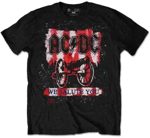 AC/DC T-Shirt Unisex We Salute You Bold Black 2XL