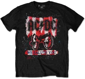 AC/DC T-Shirt We Salute You Bold Black S