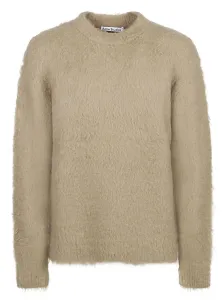 ACNE STUDIOS - Faux Fur Wool Blend Sweater