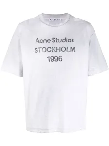 ACNE STUDIOS - Logo Organic Cotton T-shirt #1775450