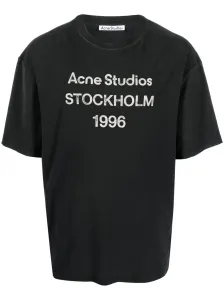 ACNE STUDIOS - Logo Organic Cotton T-shirt #1775520