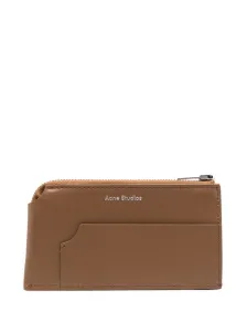 ACNE STUDIOS - Leather Zipped Wallet #1208438