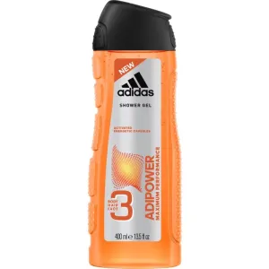 Adidas Adipower shower gel for men 3-in-1 400 ml