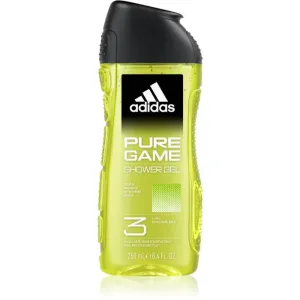 Adidas Pure Game shower gel for face, body, and hair 3-in-1 for men 250 ml #1758271
