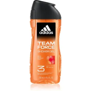 Adidas Team Force shower gel for men 250 ml