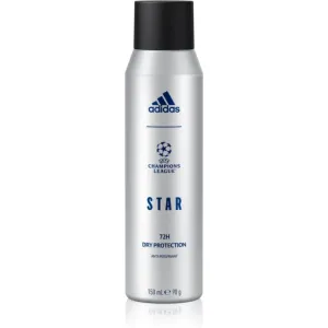 Adidas UEFA Champions League Star antiperspirant spray 72h for men 150 ml