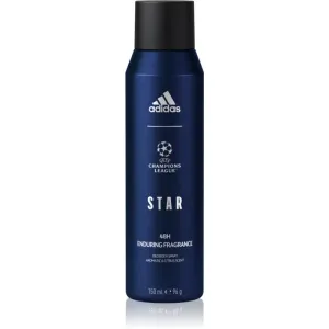 Adidas UEFA Champions League Star deodorant spray with 48-hour effect for men 150 ml