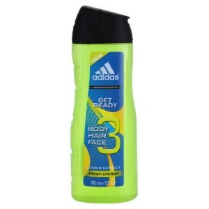 Adidas Get Ready! shower gel 3-in-1 for men 400 ml