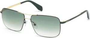Adidas OR0003 30P Shine Endura Gold Matte Green/Gradient Green S Lifestyle Glasses