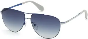 Adidas OR0004 92W Shine Blue Grey/Gradient Blue S Lifestyle Glasses
