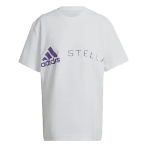 Adidas by Stella Mccartney Womens Logo T-shirt White L