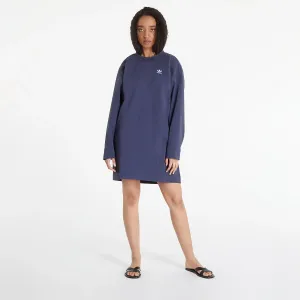 adidas Originals Adicolor Classics Woven Back Oversized Sweater Blue #1152762