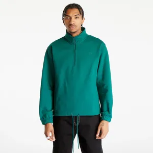 adidas Contempo Halfzip Crew Sweatshirt Collegiate Green #1676682